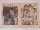 Nazi Adolf Hitler Photo Cover Magazines