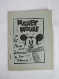 Rare! 1930's Mickey Mouse Tijuana Bible