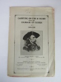 Custer 1926 Montana Booklet