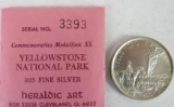 Yellowstone Heraldic Art Silver Coin