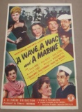 A Wave, A Wac & a Marine 1944 1-Sheet