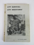 City Survival/Resistance 1960's Booklet