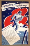 WWII Oversized War Bond Poster