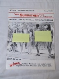 Miss Sunbather 1971 Nudist Program