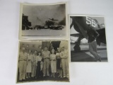 (3) WWII Era Aviation Photographs