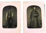 Old West Gunfighter (2) Tintype Photos
