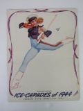 Ice-Capades 1944 Program/Petty Pin-Up Cover