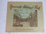 Antique Yosemite National Park Print Set