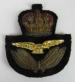 WWI/WWII RAF Officer's Cap Badge
