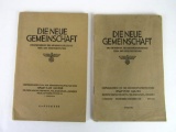 (2) Nazi Party 1941 Booklets