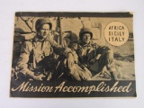 WWII US Army Pub. 'Mission Accomplished'