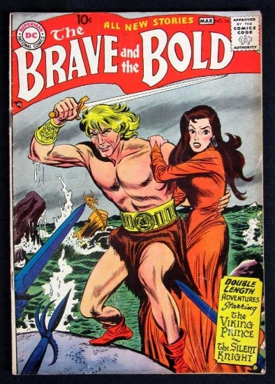 Brave and the Bold #16 (1958) Early Viking Prince/ Joe Kubert