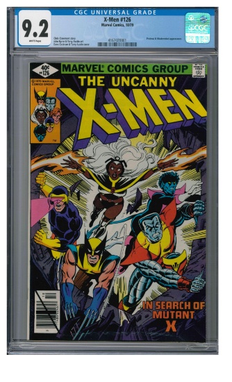 X-Men #126 (1979) Bronze Age Chris Claremont/ Cockrum Cover CGC 9.2