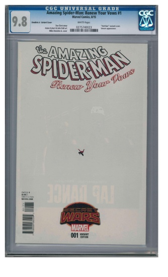 Amazing Spider-Man Renew Your Vows #1 (2015) Ant-Size Variant CGC 9.8
