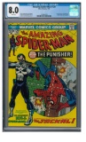 Amazing Spider-Man #129 (1974) MEGA Key 1st Appearance PUNISHER CGC 8.0