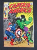 Captain America #110 (1969) Silver Age Hulk/ Classic Steranko Cover