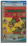 Animated Comics #NN (1947) RARE Golden Age EC / Al Fago CGC 7.0 Beauty!