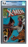 Uncanny X-Men #222 (1987) Iconic Sabretooth vs. Wolverine CGC 9.6