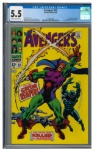 Avengers #52 (1968) Key Black Panther Joins/ 1st Grim Reaper CGC 5.5