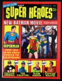 On The Scene Super-Heroes #1 (1966) Silver Age Warren/ Batman & Joker Photo Cover!