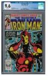 Iron Man #170 (1983) Key 1st Appearance James Rhodes as Iron Man CGC 9.6