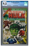 Incredible Hulk Annual #5 (1976) Early Bronze Age Groot Appearance CGC 9.2