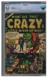 Crazy #3 (1954) Golden Age Atlas- Rare Parody Comic CBCS 5.0* (Conserved)