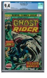Ghost Rider #16 (1976) Classic Bronze Age Shark Cover CGC 9.4