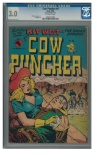 Cow Puncher #4 (1948) Golden Age (Kit West) Beautiful GGA Headlights Cover CGC 3.0