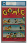 Comic Comics #1 (1947) Golden Age Fawcett RARE/ Basil Wolverton Art PGX 8.0