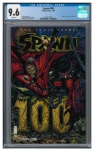 Spawn #100 (2000) Landmark Issue/ Low Print/ Death of Angela CGC 9.6