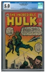 Incredible Hulk #3 (1963) Silver Age Key Issue 1st Ringmaster/ Origin Hulk CGC 5.0