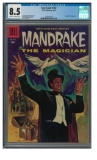 Four Color #752 (1956) Golden Age Dell Mandrake The Magician CGC 8.5
