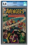 Avengers #7 (1964) Early Issue/ Silver Age Enchantress/ Baron Zemo CGC 5.0