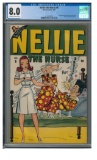 Nellie the Nurse #6 (1947) Golden Age Marvel GGA Good Girl Gem! CGC 8.0