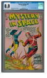 Mystery in Space #85 (1963) Silver Age DC/ Adam Strange CGC 8.0 Beauty