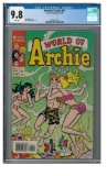 World of Archie #11 (1994) Iconic Betty/ Veronica GGA Bikini Cover CGC 9.8