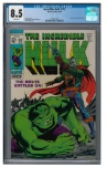 Incredible Hulk #112 (1969) Silver Age Death of Galaxy Master CGC 8.5