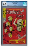 Fantastic Four #75 (1968) Silver Age Iconic Jack Kirby Cover CGC 7.5