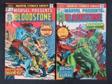 Marvel Presents #1 & #2 (1975) KEY 1st Appearance Bloodstone