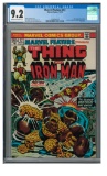 Marvel Feature #12 (1973) Final Issue/ Key Early Thanos Appearance CGC 9.2