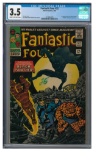 Fantastic Four #52 (1966) MEGA KEY, 1st Appearance BLACK PANTHER CGC 3.5
