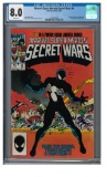 Marvel Super Heroes Secret Wars #8 (1984) Key 1st Black Costume CGC 8.0