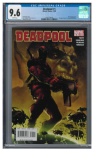 Deadpool #1 (2008) Classic Clayton Crain Cover CGC 9.6