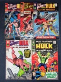 Tales to Astonish Silver Age Lot Hulk/ Sub-Mariner #76, 87, 88, 96, 99