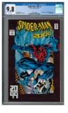 Spider-Man 2099 #1 (1992) HOT/ Key Origin Miguel O'Hara/ Red Foil CGC 9.8