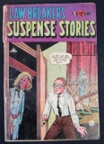 Lawbreakers Suspense Stories #12 (1953) Golden Age Pre-Code Horror Awesome Cover! RARE