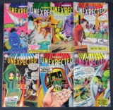 Tales of the Unexpected Early DC Silver Age Lot- 22, 24, 26, 27, 28, 33, 60