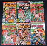 Marvel Feature (1975) Red Sonja Lot #1, 2, 3, 3, 6, 7