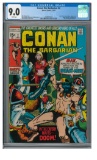 Conan the Barbarian #2 (1970) Silver Age Barry Windsor Smith CGC 9.0 Beauty!